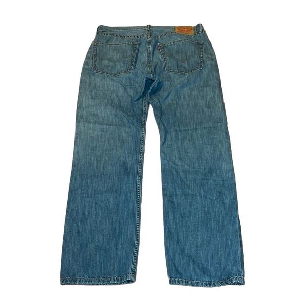 Levi’s Men’s 505 Jeans, Regular Cut, Straight Leg blue, 36 X 32 - Picture 1 of 7